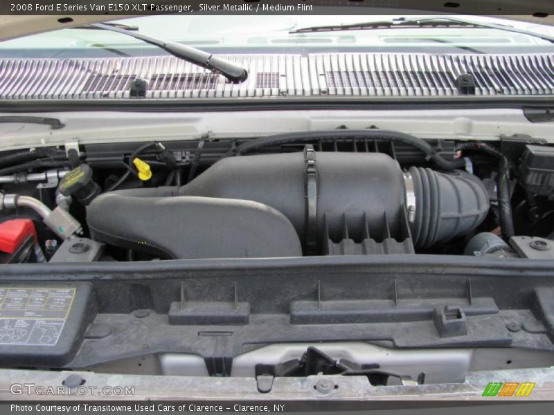 Silver Metallic / Medium Flint 2008 Ford E Series Van E150 XLT Passenger