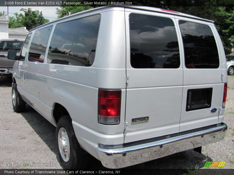Silver Metallic / Medium Flint 2008 Ford E Series Van E150 XLT Passenger
