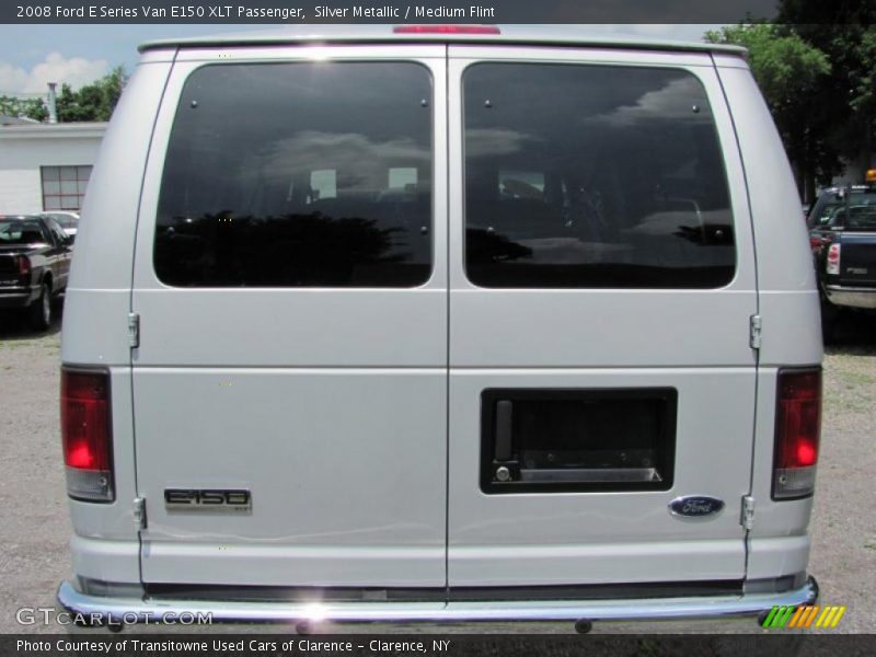 Silver Metallic / Medium Flint 2008 Ford E Series Van E150 XLT Passenger