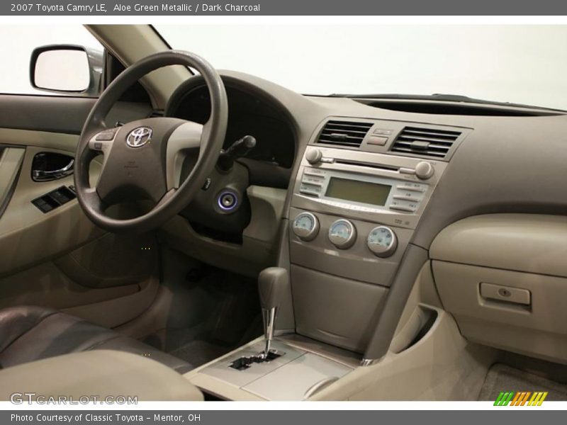 Aloe Green Metallic / Dark Charcoal 2007 Toyota Camry LE