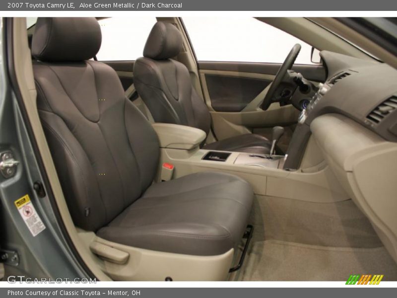 Aloe Green Metallic / Dark Charcoal 2007 Toyota Camry LE