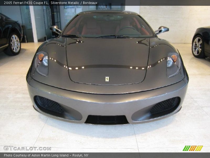 Silverstone Metallic / Bordeaux 2005 Ferrari F430 Coupe F1