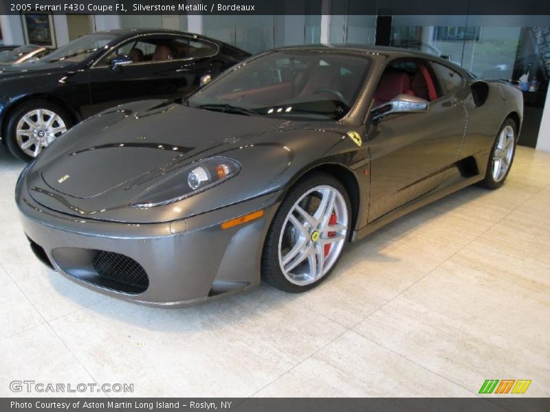 Silverstone Metallic / Bordeaux 2005 Ferrari F430 Coupe F1