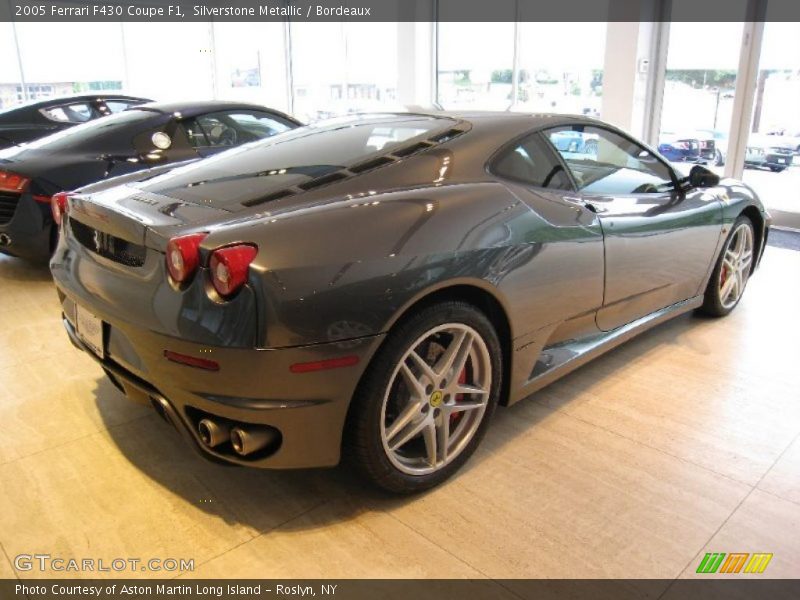 Silverstone Metallic / Bordeaux 2005 Ferrari F430 Coupe F1