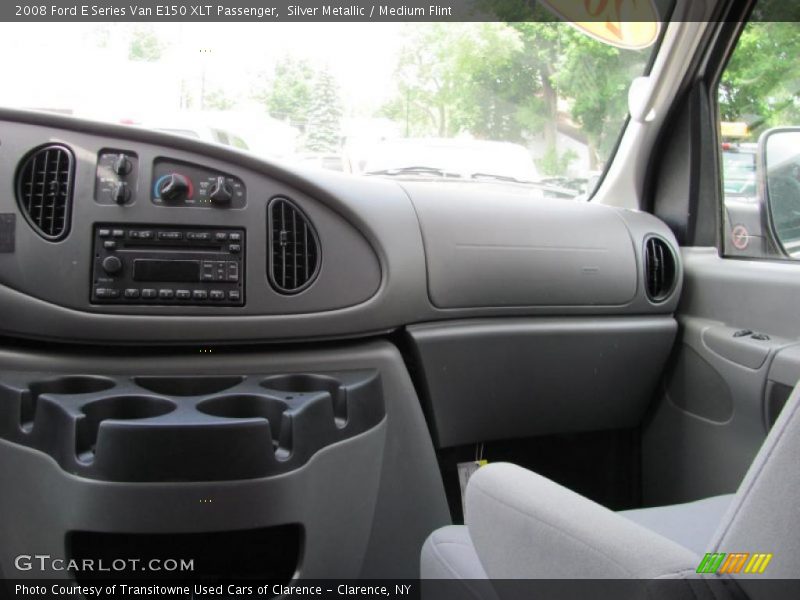 Silver Metallic / Medium Flint 2008 Ford E Series Van E150 XLT Passenger