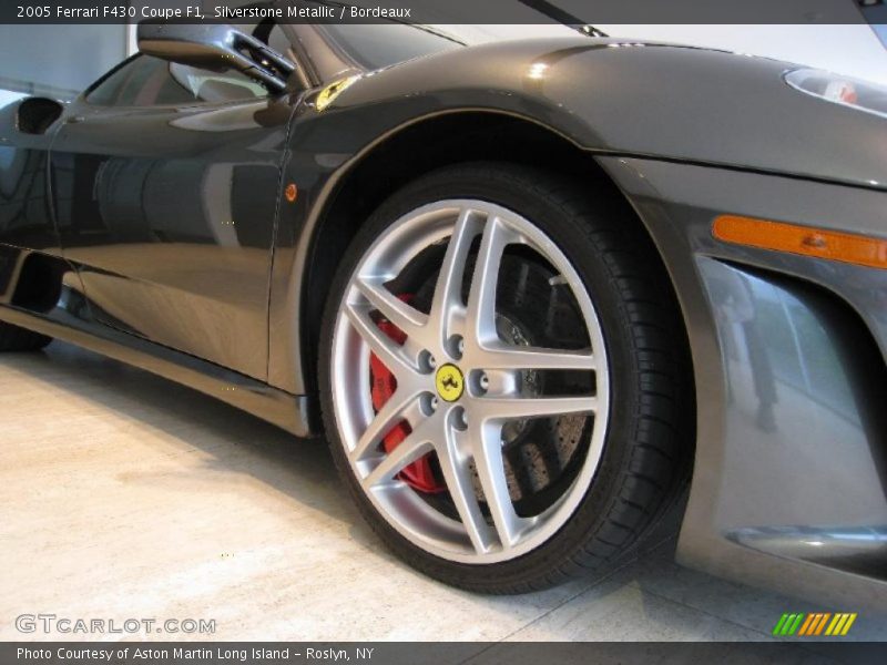 Silverstone Metallic / Bordeaux 2005 Ferrari F430 Coupe F1