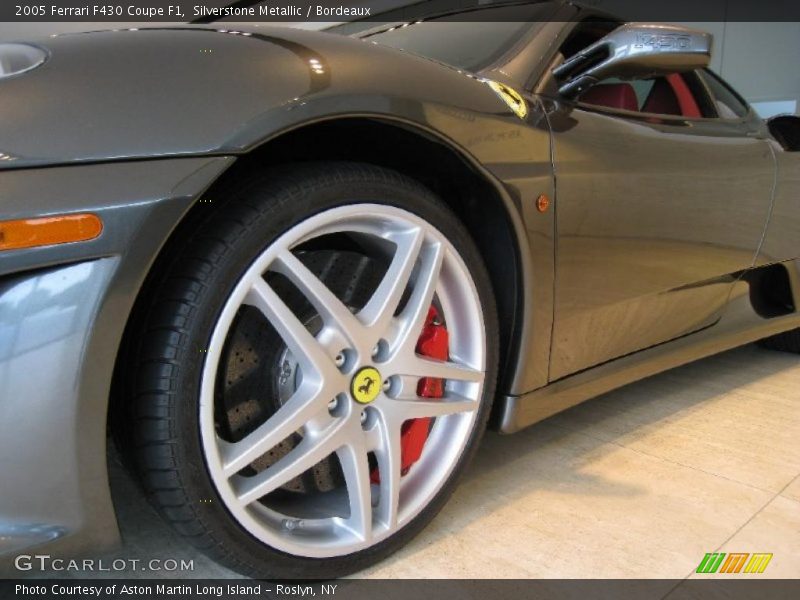 Silverstone Metallic / Bordeaux 2005 Ferrari F430 Coupe F1