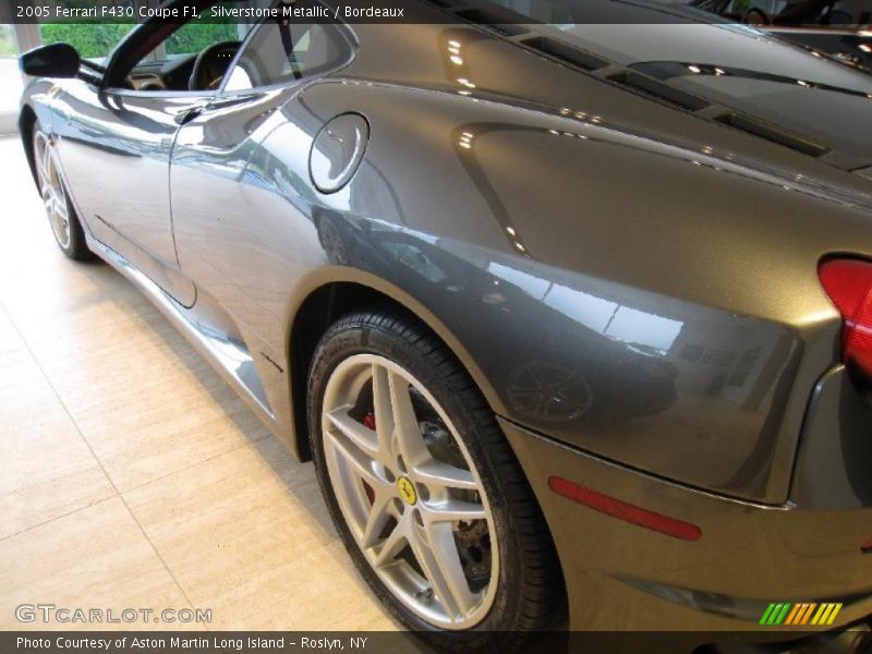Silverstone Metallic / Bordeaux 2005 Ferrari F430 Coupe F1