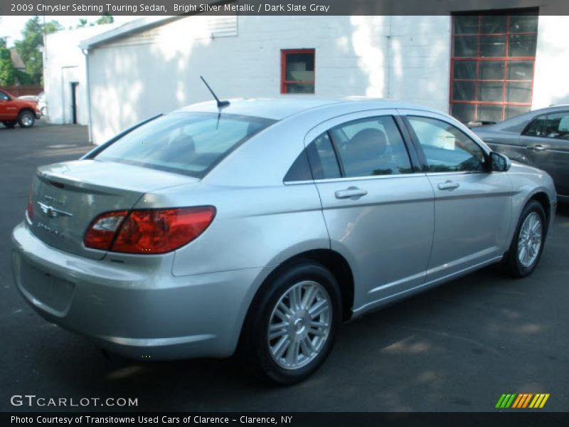 Bright Silver Metallic / Dark Slate Gray 2009 Chrysler Sebring Touring Sedan