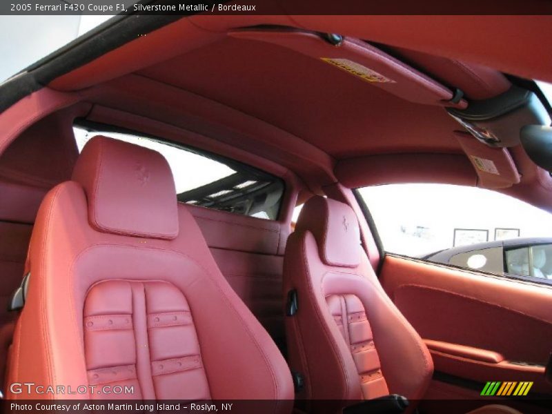 Silverstone Metallic / Bordeaux 2005 Ferrari F430 Coupe F1