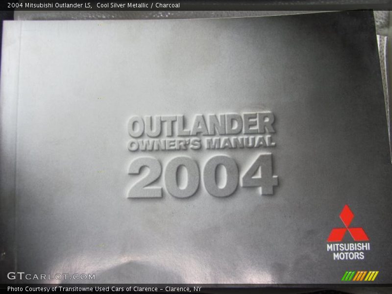 Cool Silver Metallic / Charcoal 2004 Mitsubishi Outlander LS
