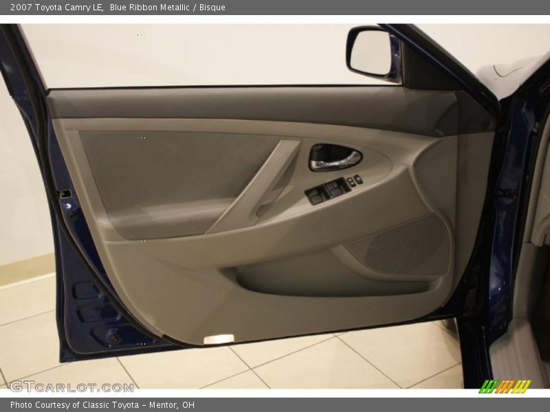 Blue Ribbon Metallic / Bisque 2007 Toyota Camry LE