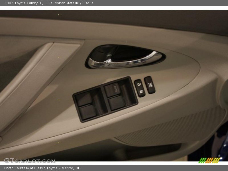 Blue Ribbon Metallic / Bisque 2007 Toyota Camry LE