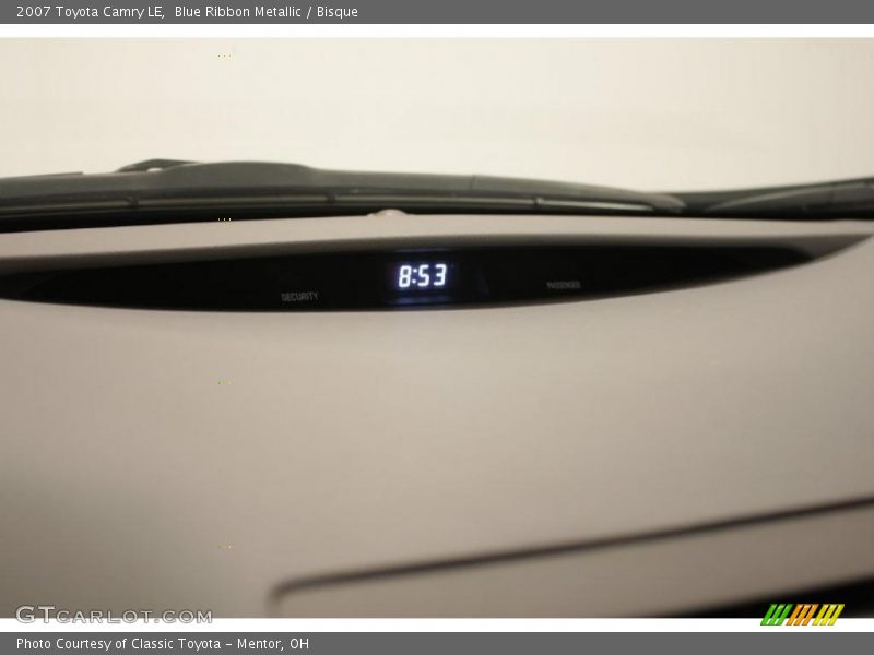 Blue Ribbon Metallic / Bisque 2007 Toyota Camry LE