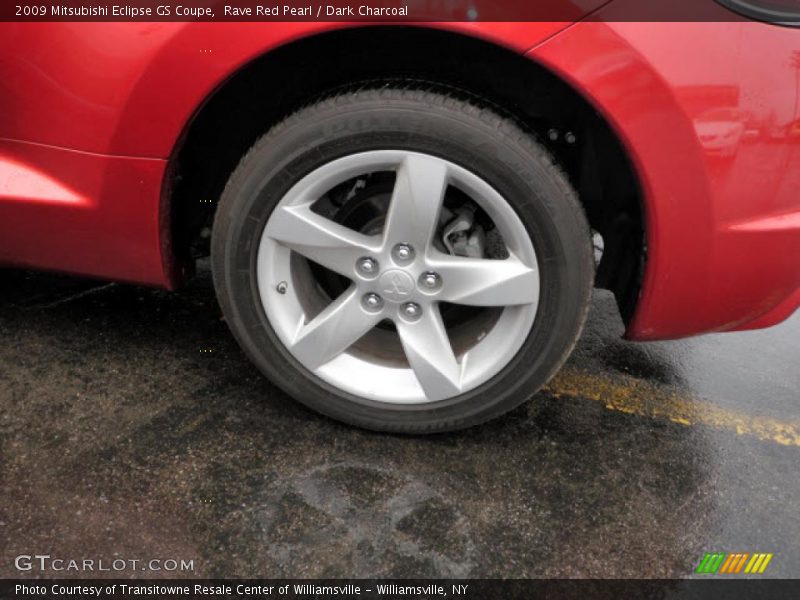 Rave Red Pearl / Dark Charcoal 2009 Mitsubishi Eclipse GS Coupe