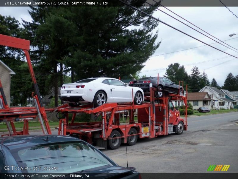 Summit White / Black 2011 Chevrolet Camaro SS/RS Coupe