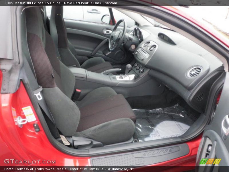 Rave Red Pearl / Dark Charcoal 2009 Mitsubishi Eclipse GS Coupe