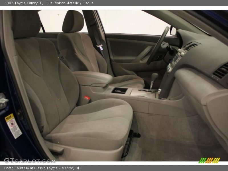 Blue Ribbon Metallic / Bisque 2007 Toyota Camry LE