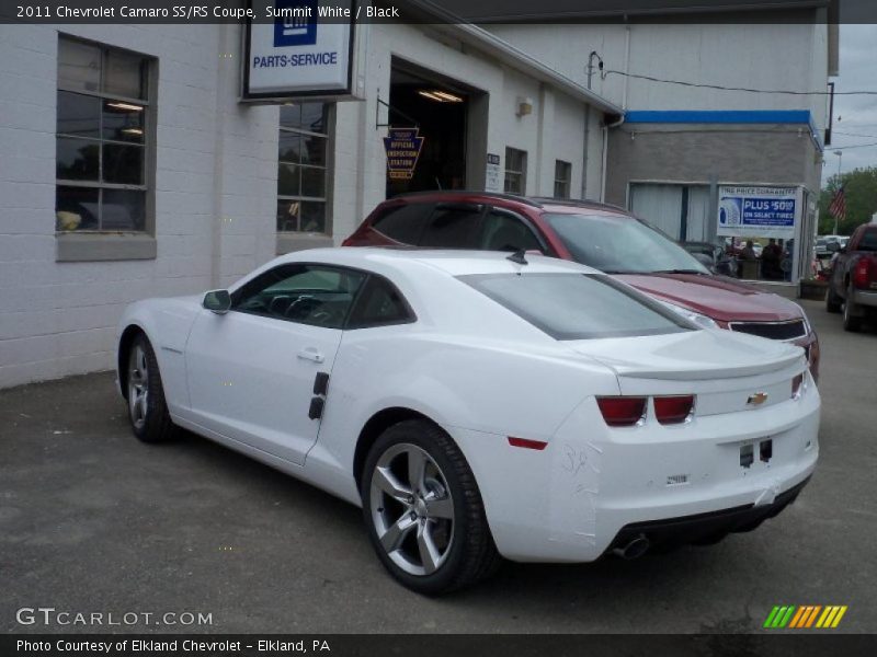 Summit White / Black 2011 Chevrolet Camaro SS/RS Coupe