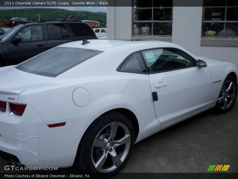 Summit White / Black 2011 Chevrolet Camaro SS/RS Coupe