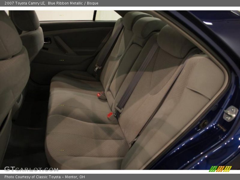 Blue Ribbon Metallic / Bisque 2007 Toyota Camry LE