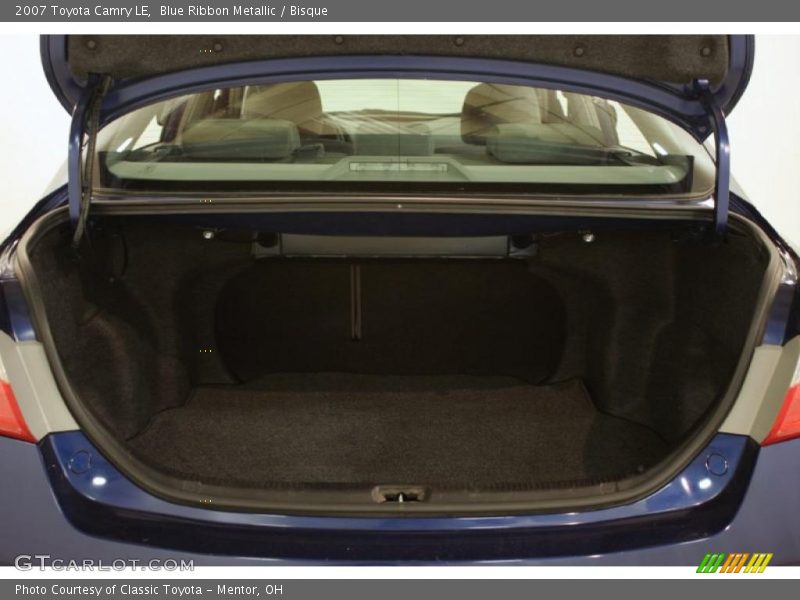 Blue Ribbon Metallic / Bisque 2007 Toyota Camry LE