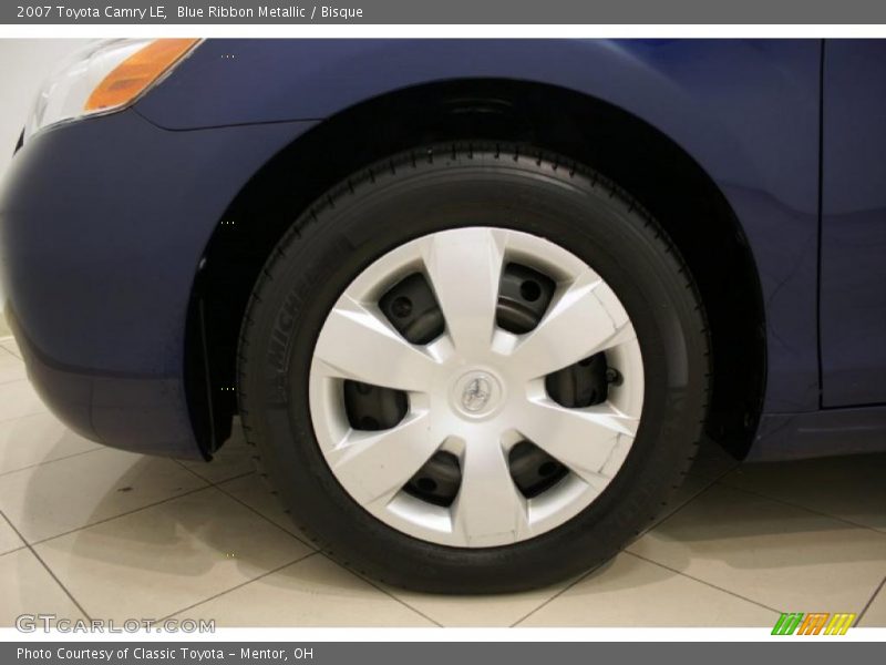 Blue Ribbon Metallic / Bisque 2007 Toyota Camry LE