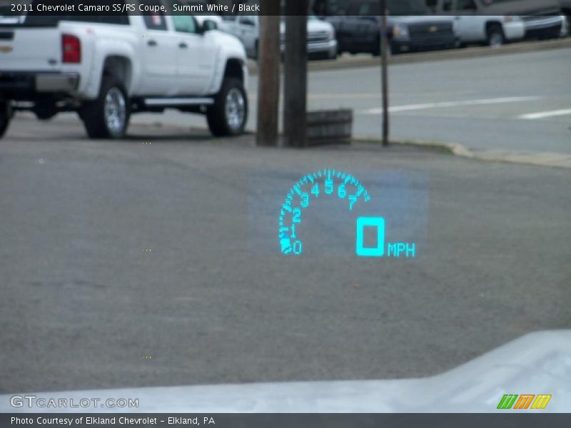 Summit White / Black 2011 Chevrolet Camaro SS/RS Coupe