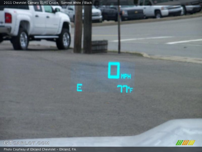 Summit White / Black 2011 Chevrolet Camaro SS/RS Coupe