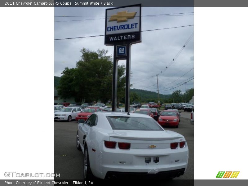 Summit White / Black 2011 Chevrolet Camaro SS/RS Coupe