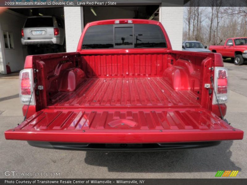 Lava Red Pearl / Slate 2009 Mitsubishi Raider LS Double Cab