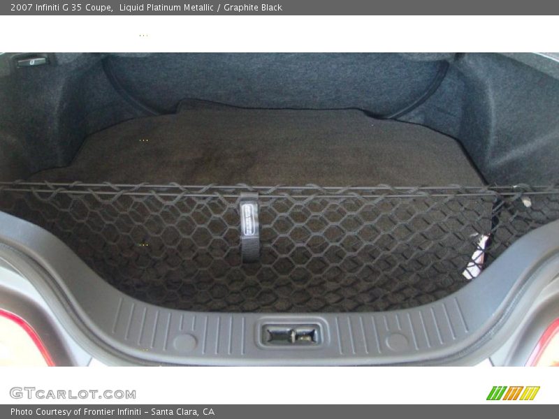 Liquid Platinum Metallic / Graphite Black 2007 Infiniti G 35 Coupe