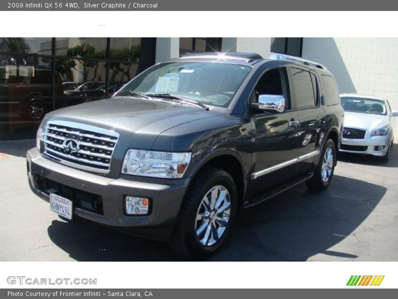 Silver Graphite / Charcoal 2009 Infiniti QX 56 4WD