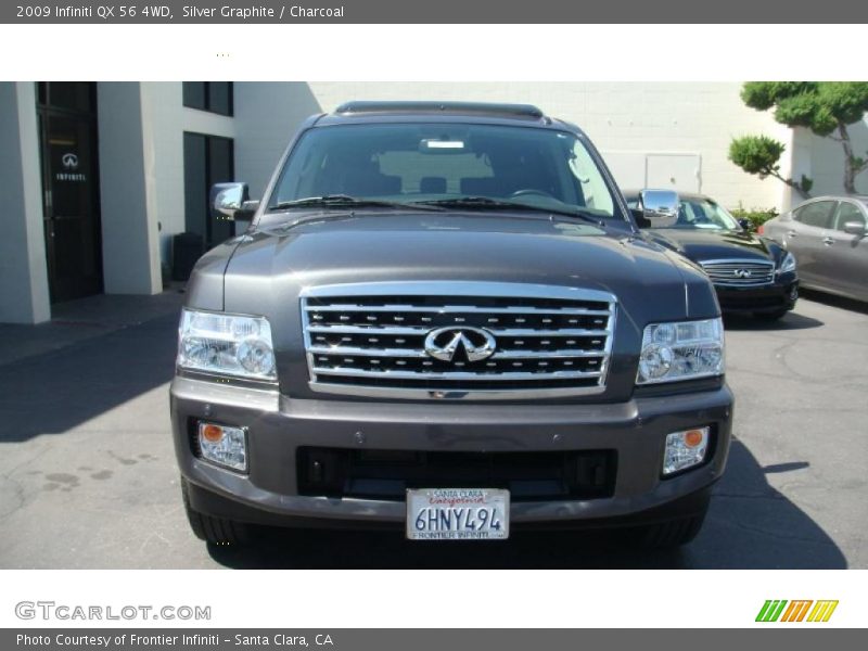 Silver Graphite / Charcoal 2009 Infiniti QX 56 4WD