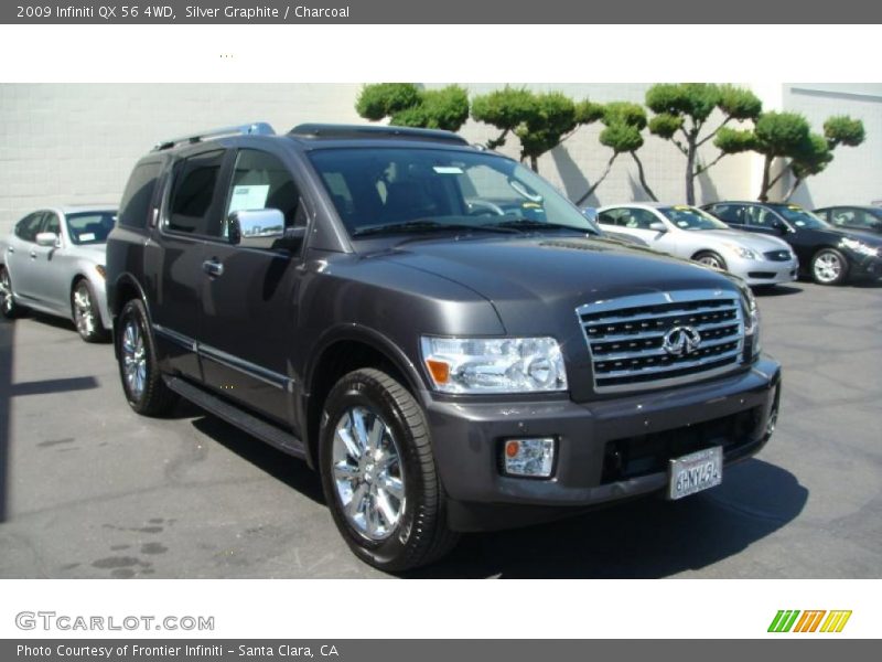 Silver Graphite / Charcoal 2009 Infiniti QX 56 4WD
