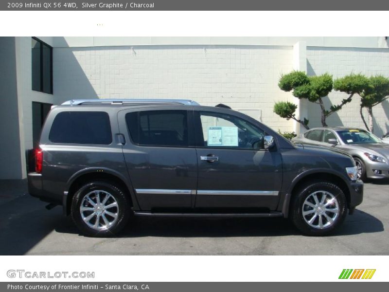 Silver Graphite / Charcoal 2009 Infiniti QX 56 4WD