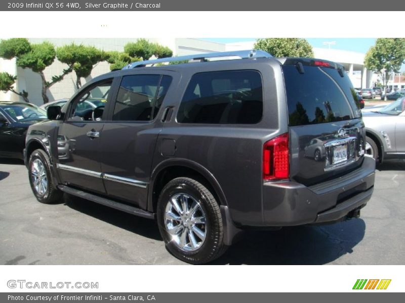 Silver Graphite / Charcoal 2009 Infiniti QX 56 4WD