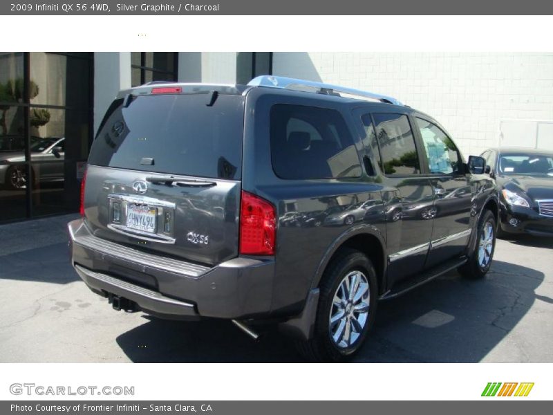 Silver Graphite / Charcoal 2009 Infiniti QX 56 4WD
