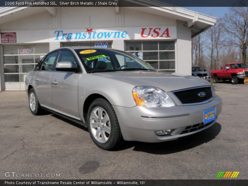 Silver Birch Metallic / Shale Grey 2006 Ford Five Hundred SEL