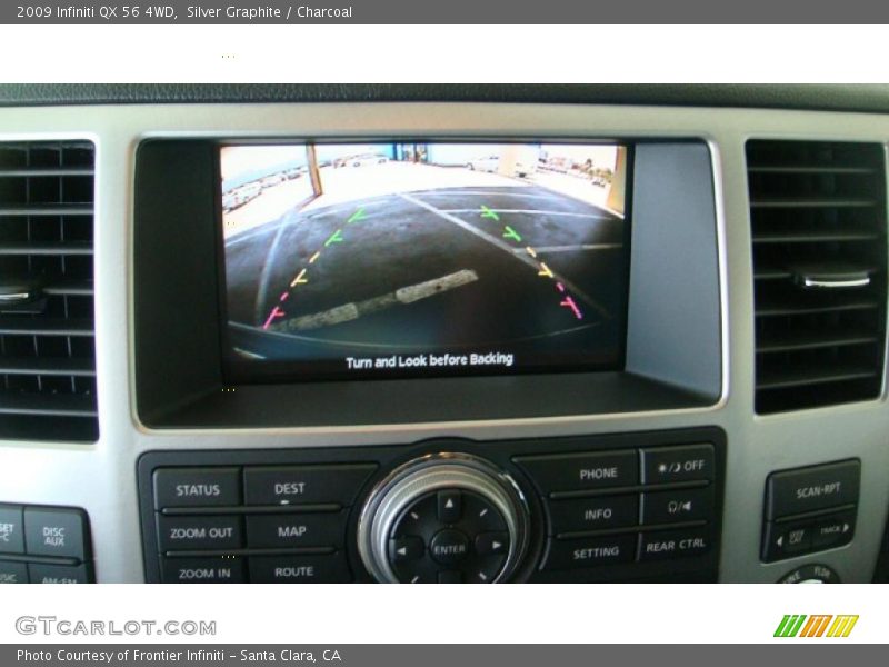 Silver Graphite / Charcoal 2009 Infiniti QX 56 4WD