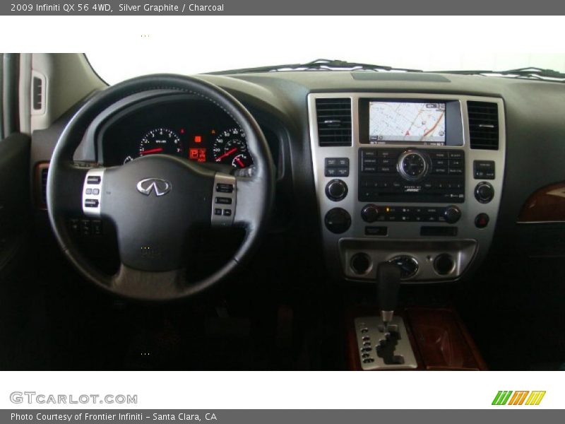 Silver Graphite / Charcoal 2009 Infiniti QX 56 4WD