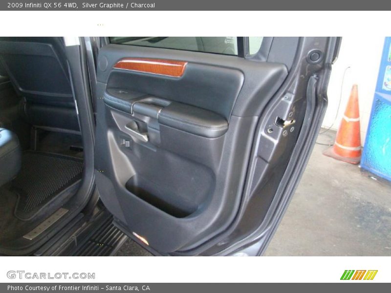 Silver Graphite / Charcoal 2009 Infiniti QX 56 4WD