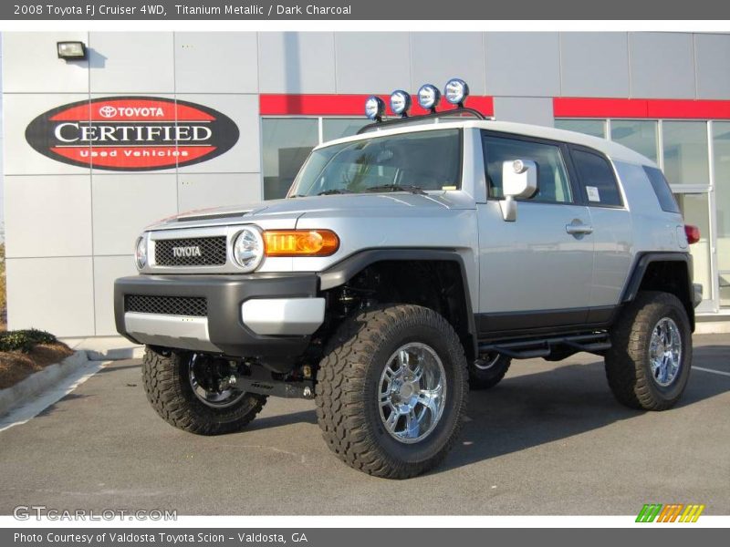 Titanium Metallic / Dark Charcoal 2008 Toyota FJ Cruiser 4WD