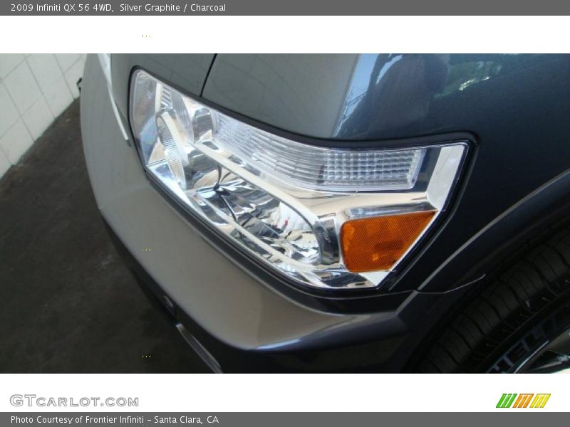 Silver Graphite / Charcoal 2009 Infiniti QX 56 4WD