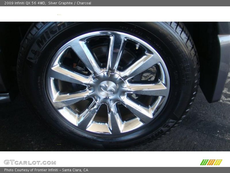 Silver Graphite / Charcoal 2009 Infiniti QX 56 4WD