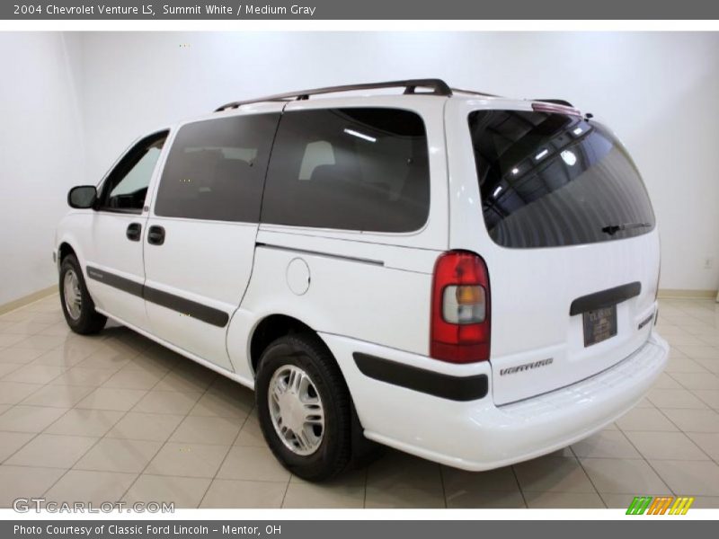 Summit White / Medium Gray 2004 Chevrolet Venture LS