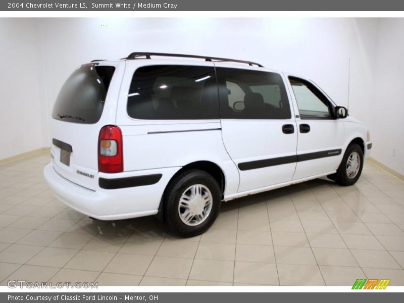 Summit White / Medium Gray 2004 Chevrolet Venture LS