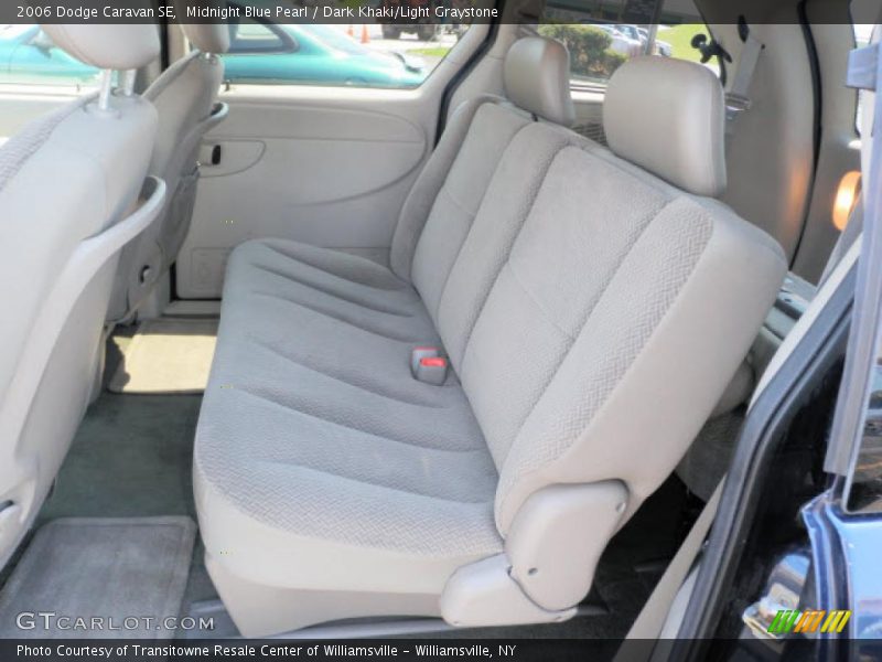 Midnight Blue Pearl / Dark Khaki/Light Graystone 2006 Dodge Caravan SE