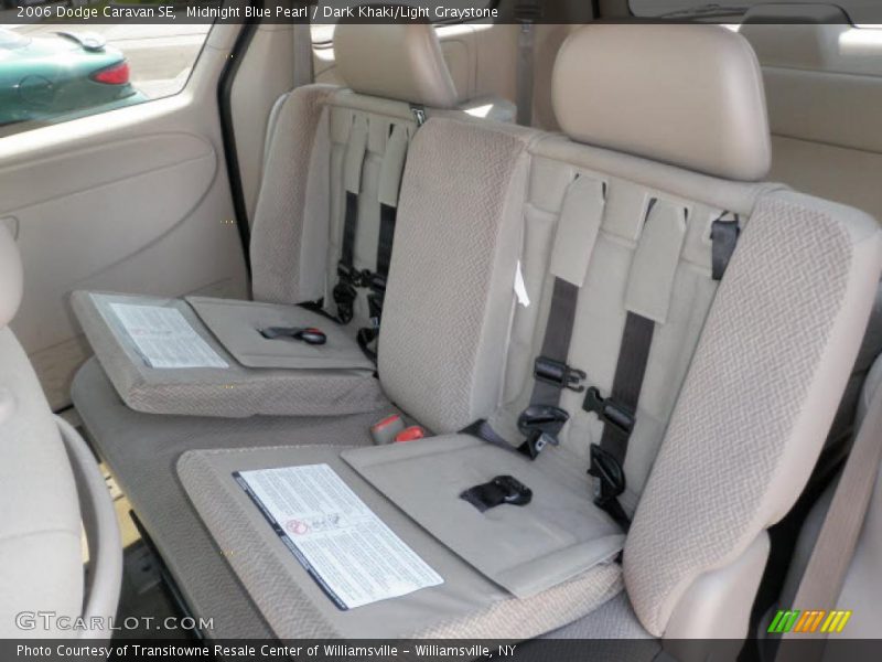 Midnight Blue Pearl / Dark Khaki/Light Graystone 2006 Dodge Caravan SE
