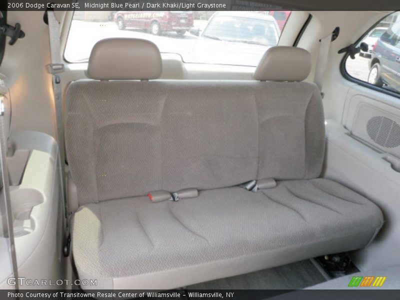 Midnight Blue Pearl / Dark Khaki/Light Graystone 2006 Dodge Caravan SE